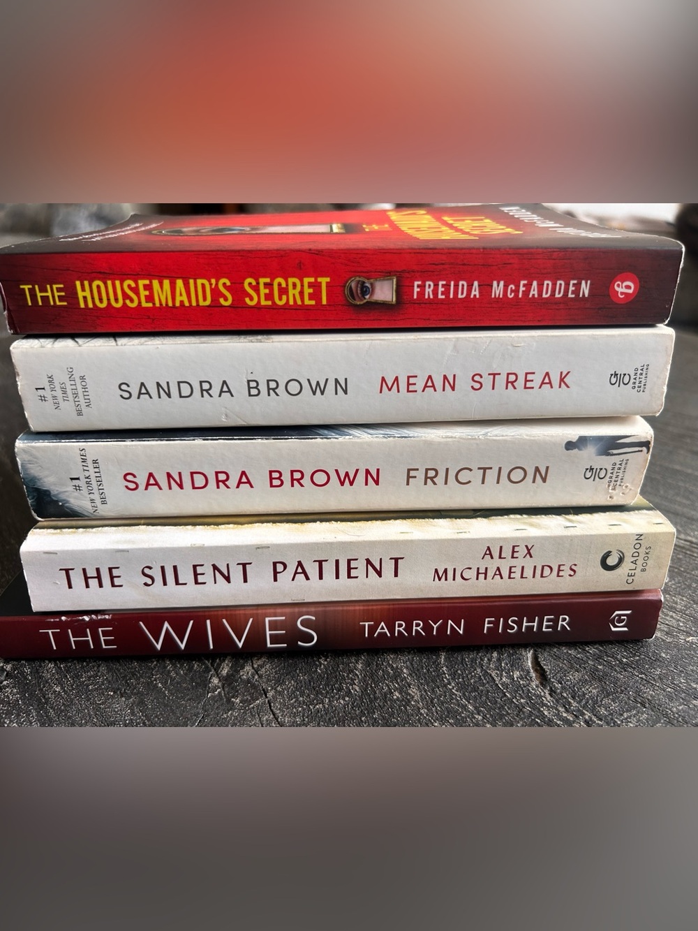 Assorted Paperback Thriller Lot of Books